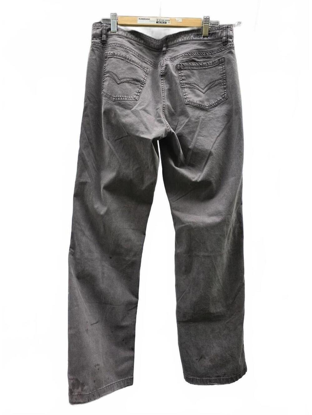 Luisa Cerano Cocoa Brown Straight Leg Jeans -Made in Italy I Size 12 Cotton 98% - Picture 4 of 11